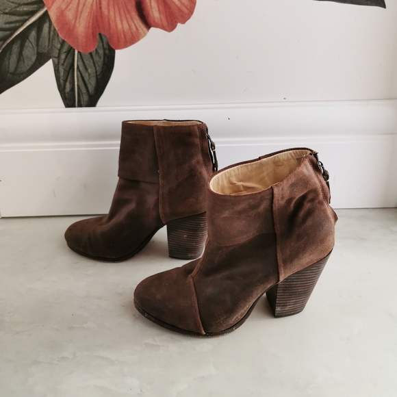 Rag & Bone Ankle Boots (Brown) - Picture 2 of 6
